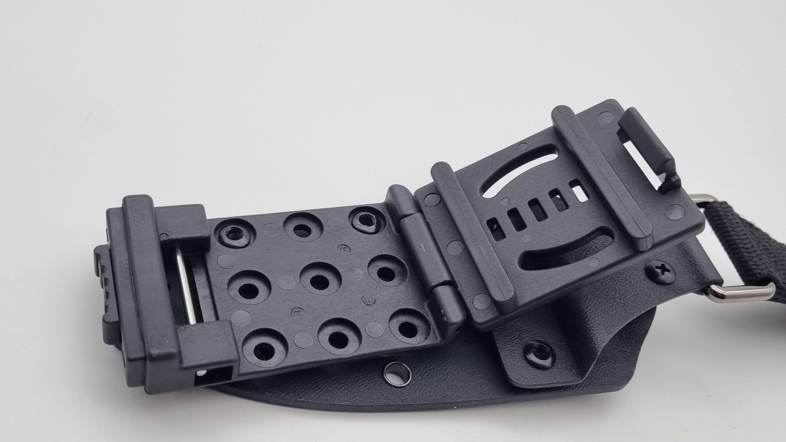Kydex Gürtelclip-Set Für Messerscheiden – Schwarz, Metall, Universal, 2 Stück