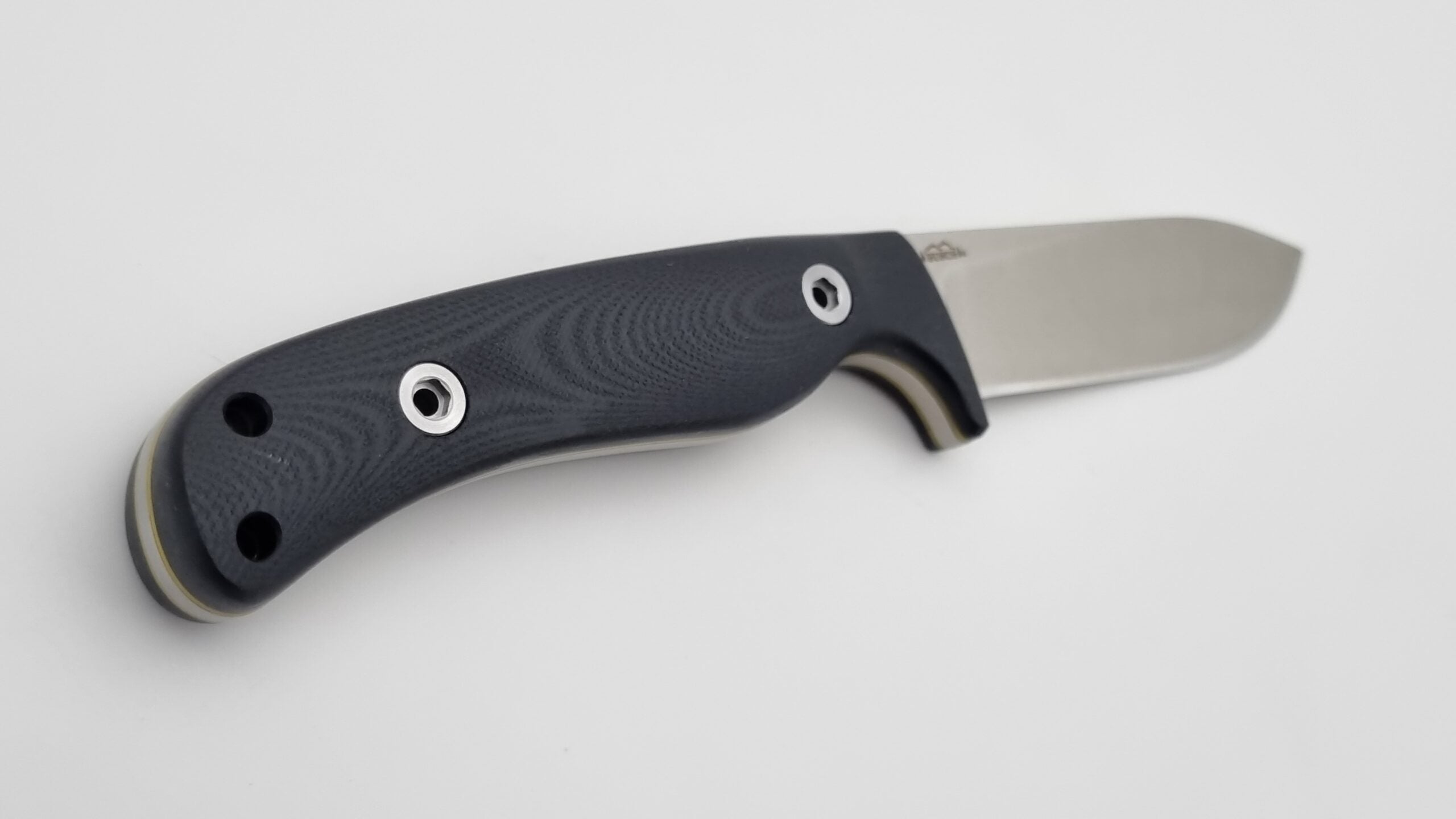 Echis JARS Messer von Jackknife Brushed Outdoor Jagd Messer G10 Black Leder