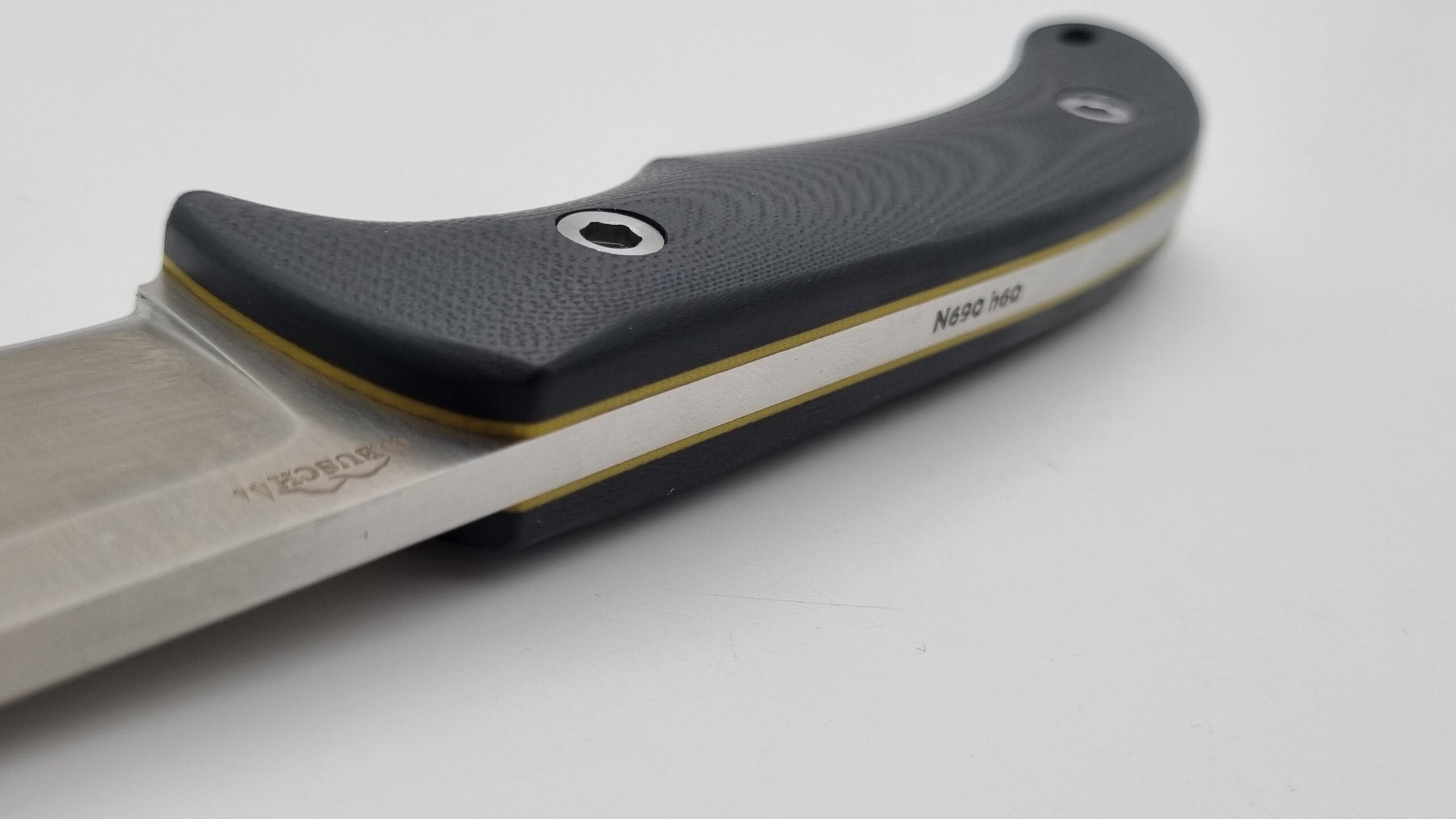 B-Ware Coluber JARS 2.0 Messer von Jackknife N690 Stahl 60 HRC Brushed Outdoor Jagd Messer Black G10