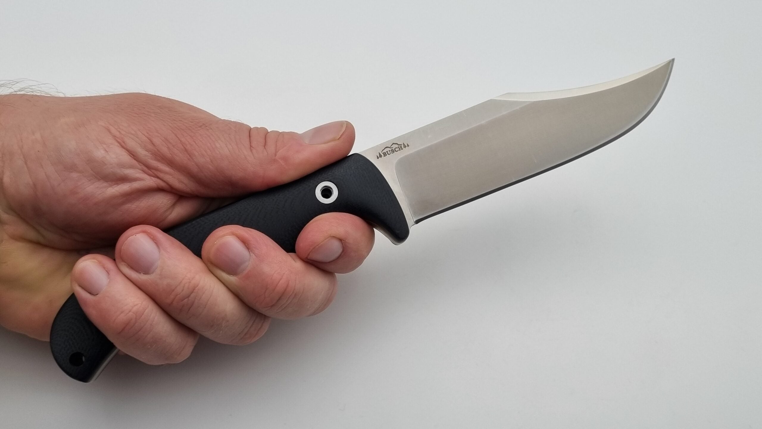 B-Ware Coluber JARS 2.0 Messer von Jackknife N690 Stahl 60 HRC Brushed Outdoor Jagd Messer Black G10