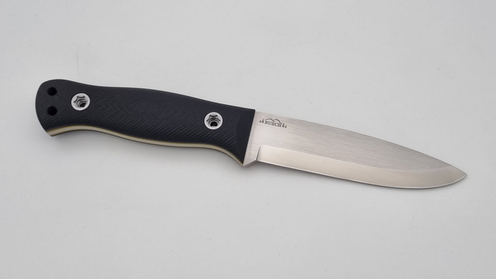 Bitis "Aggressiv" JARS von Jackknife Survival Bushcraft Outdoor Jagd Messer G10 Lederscheide