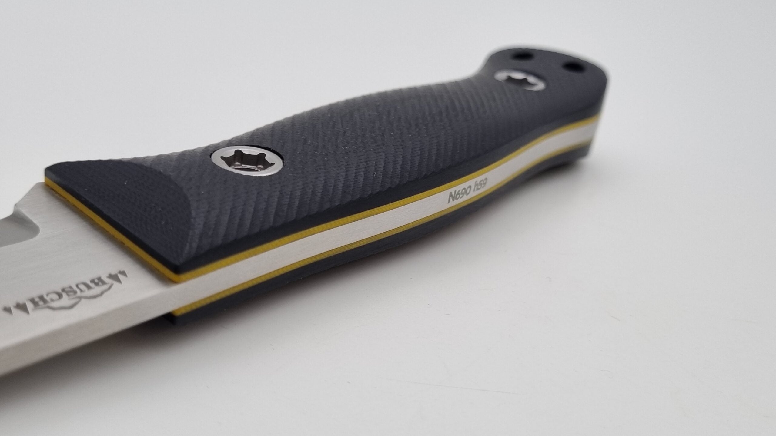 Bitis "Aggressiv" JARS von Jackknife Survival Bushcraft Outdoor Jagd Messer G10 Lederscheide