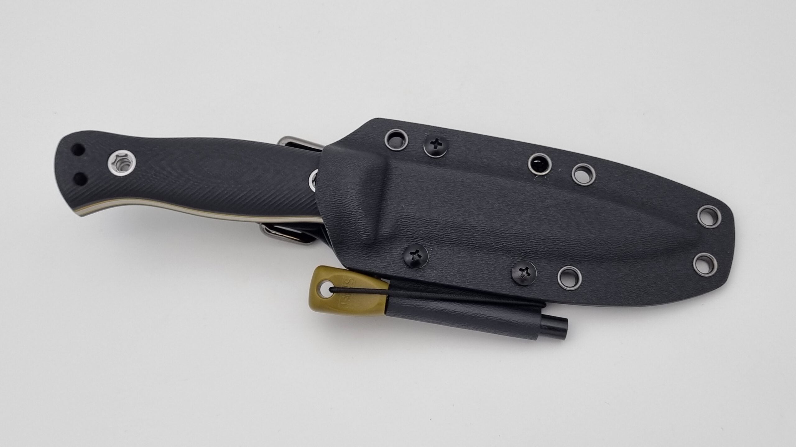 Bitis JARS von Jackknife Survival Bushcraft Outdoor Jagd Messer G10 N690 Stahl 59 HRC