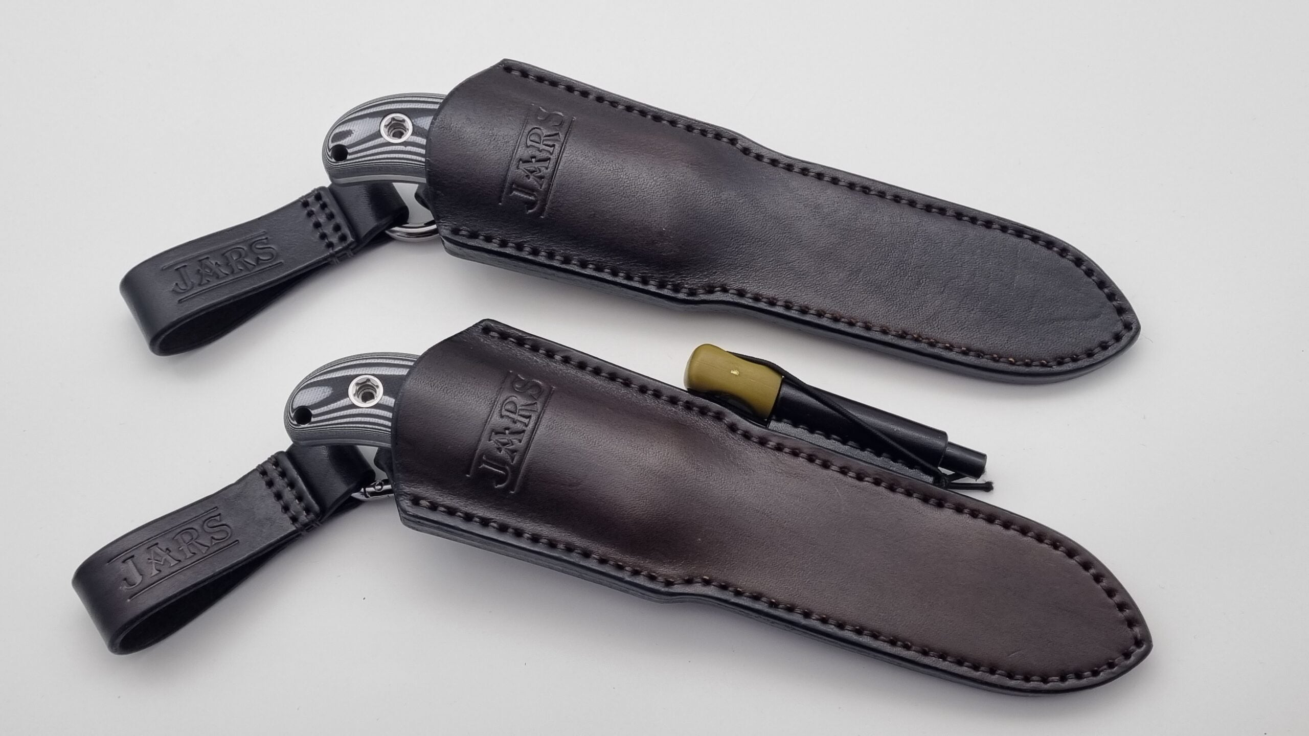 M  JARS Lederscheide für Irbis Norka Luchs Bombfrog Jäger Coluber Adler Keiler Forelle Bitis Wolf Odin