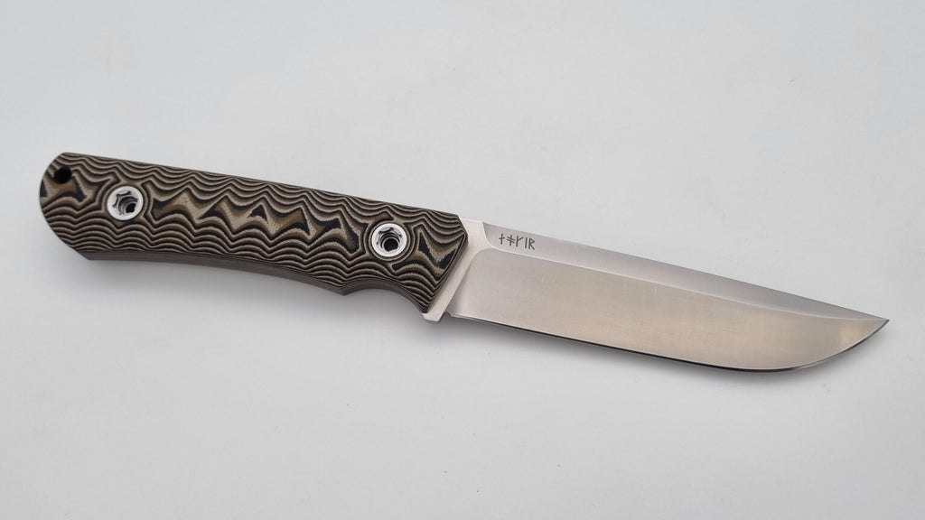 Jäger JARS Messer Outdoor Jagd Bushcraft Messer  Beige/Kydex