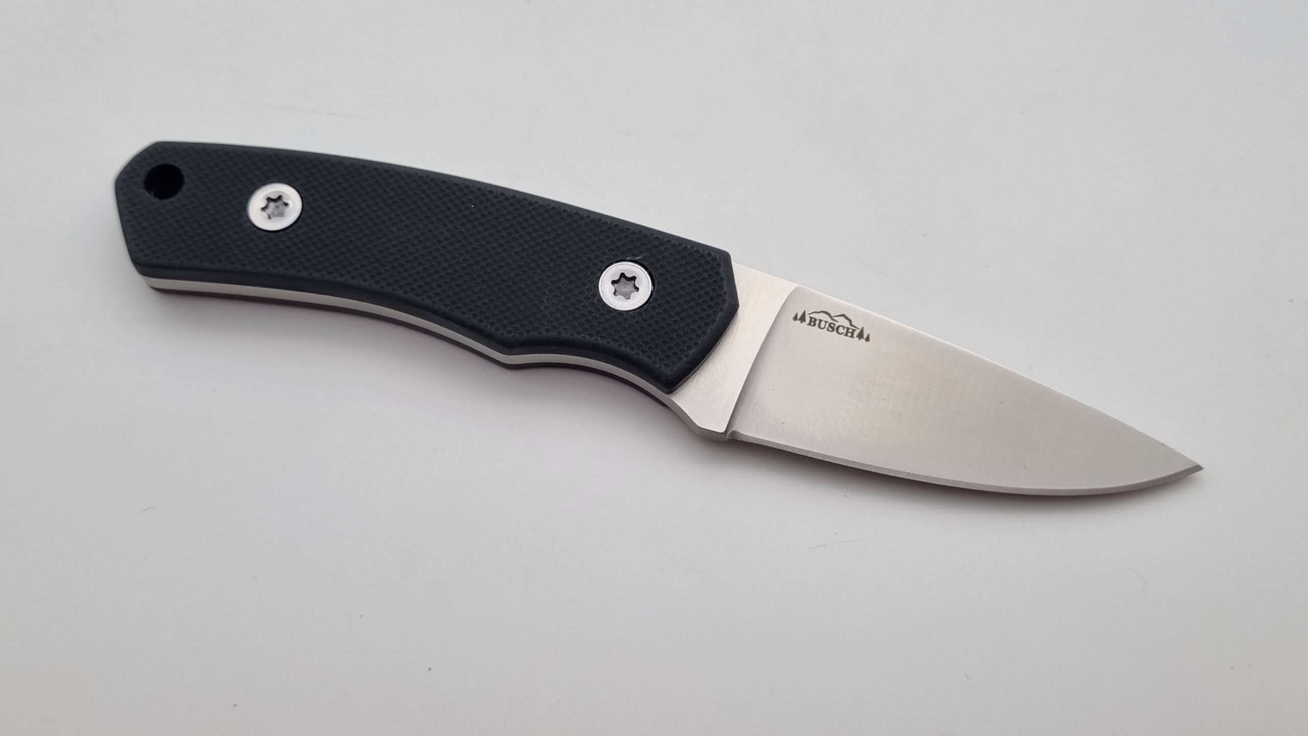 NAJA (Kobra) JARS Neck Knife von Jackknife EDC G10 Schwarz N690 Stahl 60 HRC