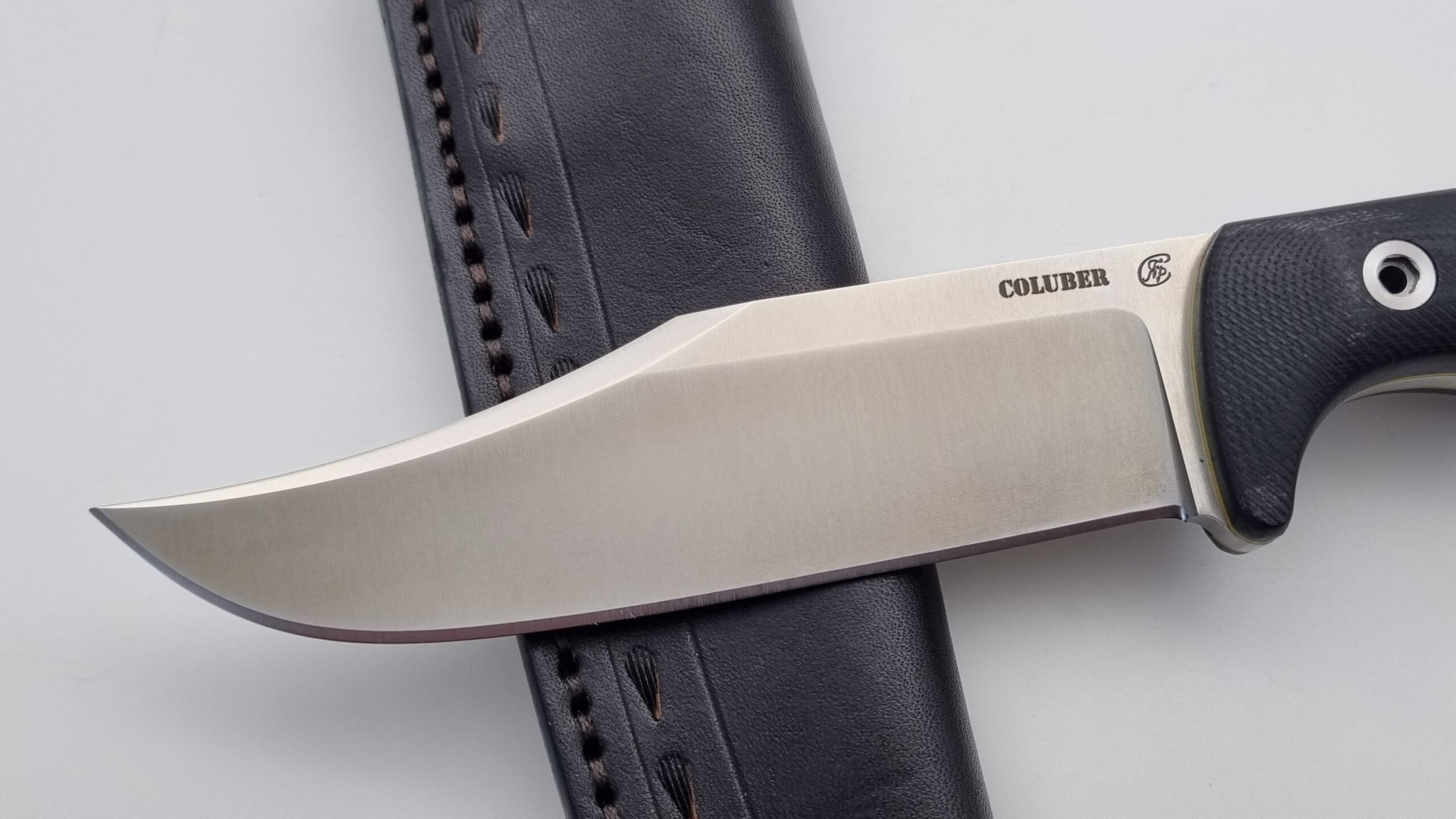 Coluber JARS 2.0 Messer von Jackknife N690 Stahl 60 HRC Outdoor Jagd Messer Black G10 Lederscheide