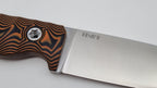 Berserker JARS Jagd Outdoor Messer Orange/Black G10 Leder