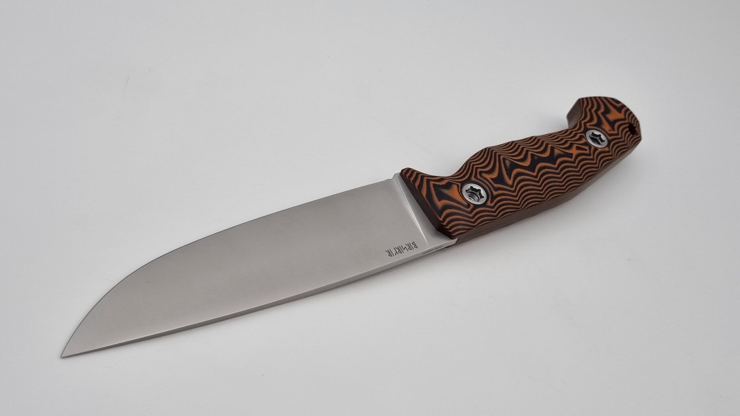 Berserker JARS Jagd Outdoor Messer Orange/Black G10 Leder