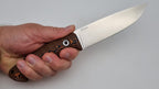 Berserker JARS Jagd Outdoor Messer Orange/Black G10 Leder