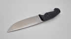 Leopard JARS Jagd Outdoor Messer Green/Black Micarta Leder