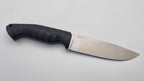 Leopard JARS Jagd Outdoor Messer Black Micarta Leder