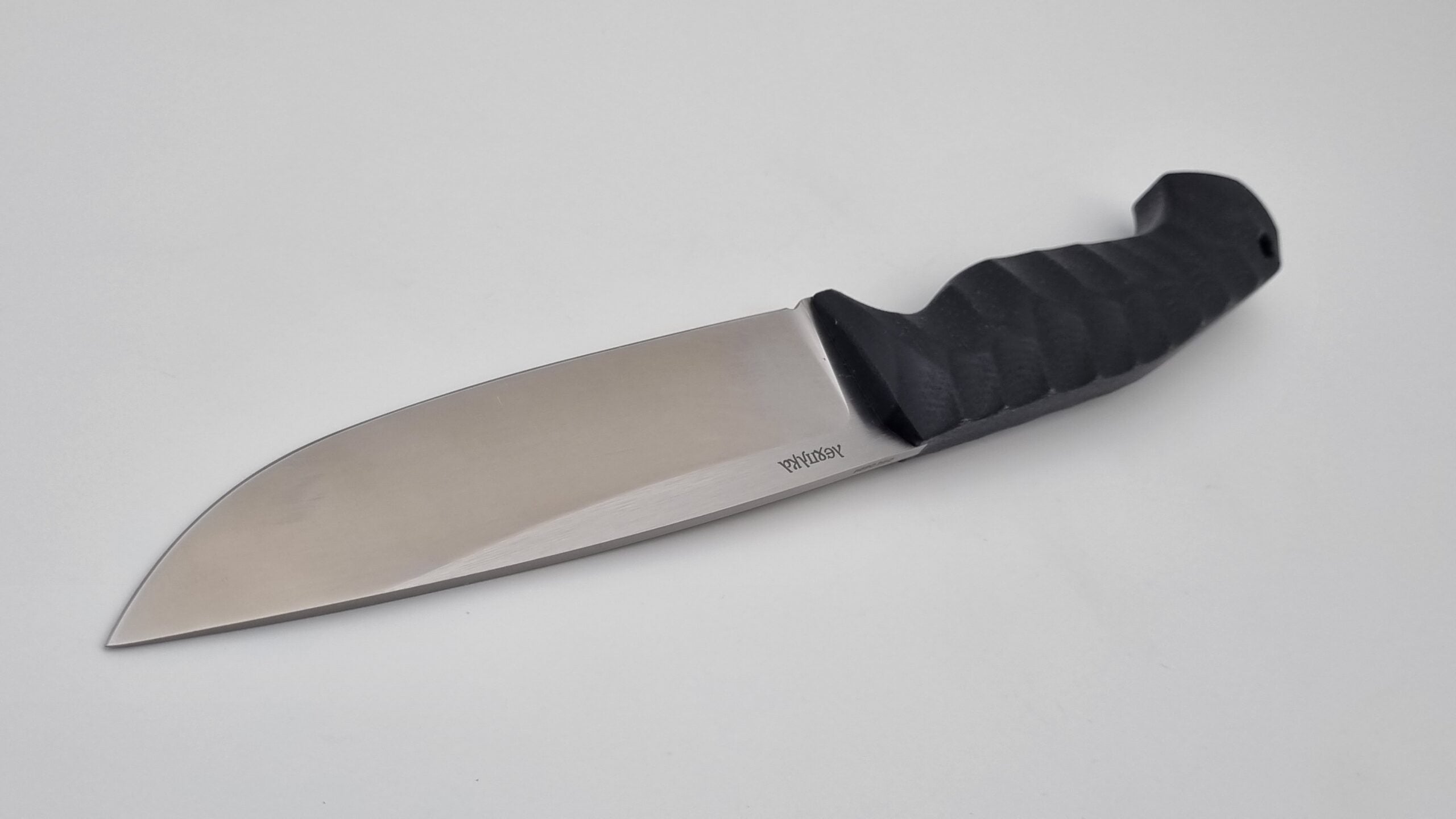Leopard JARS Jagd Outdoor Messer Black Micarta Kydex
