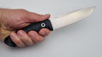 Leopard JARS Jagd Outdoor Messer Black G10 Kydex