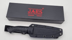 Berserker JARS Jagd Outdoor Messer Black Micarta Kydex