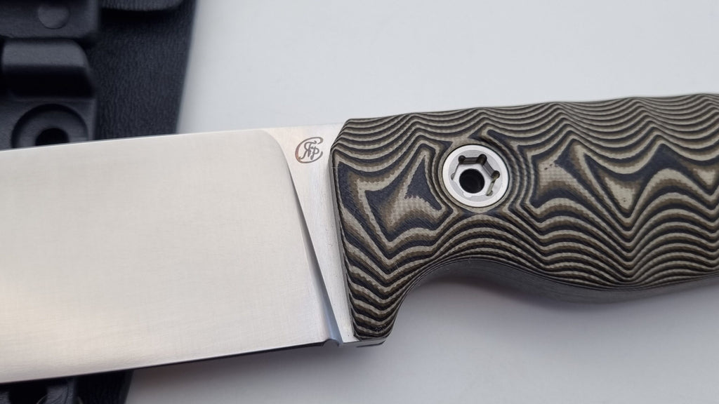 Berserker JARS Jagd Outdoor Messer Beige G10 Kydex