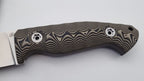 Berserker JARS Jagd Outdoor Messer Beige G10 Kydex