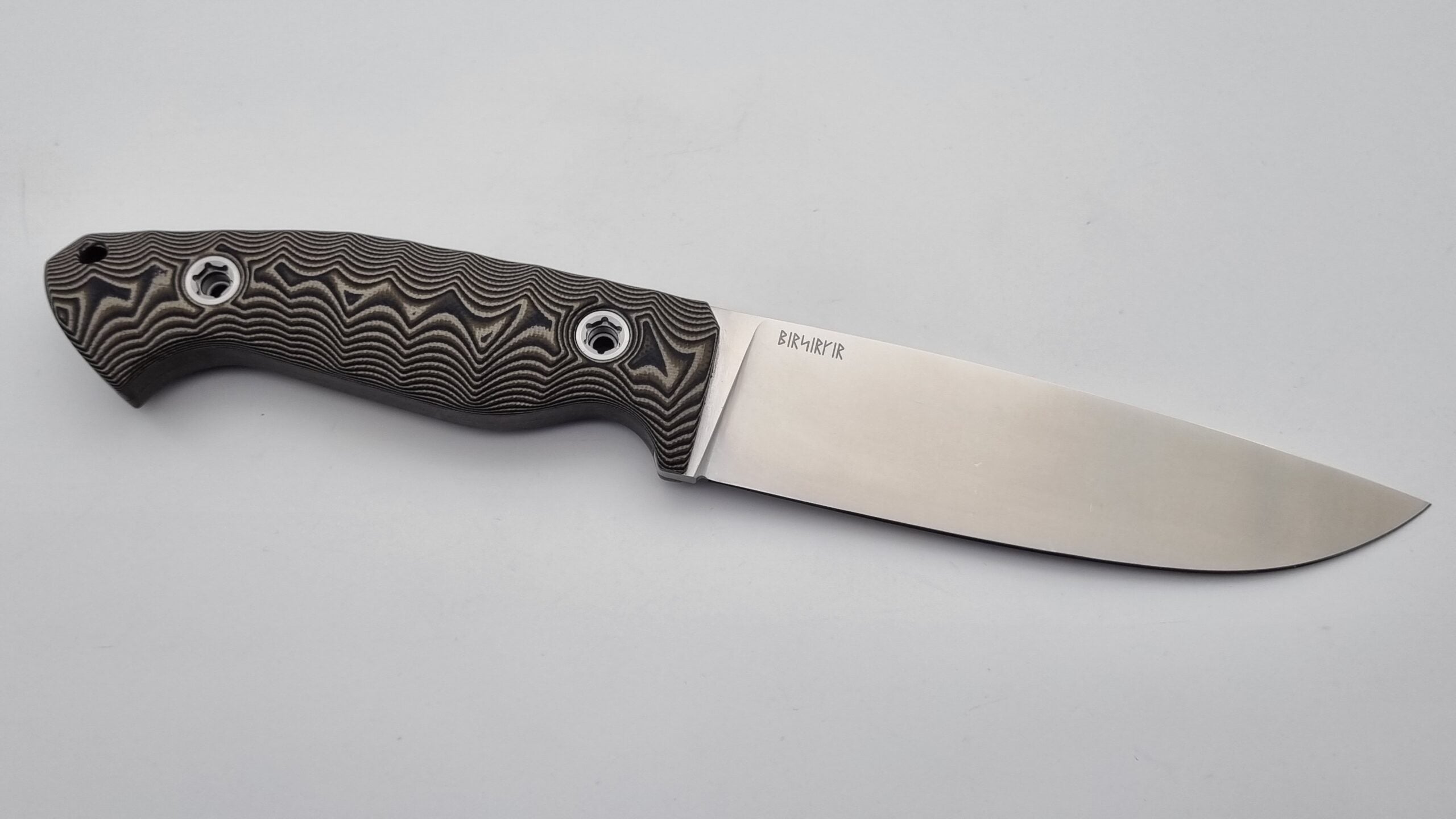 Berserker JARS Jagd Outdoor Messer Beige G10 Leder