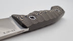 Berserker JARS Jagd Outdoor Messer Beige G10 Leder