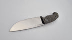 Leopard JARS Jagd Outdoor Messer Beige G10 Leder
