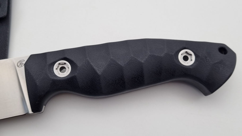 Norka JARS Jagd Outdoor Messer Black G10 Leder