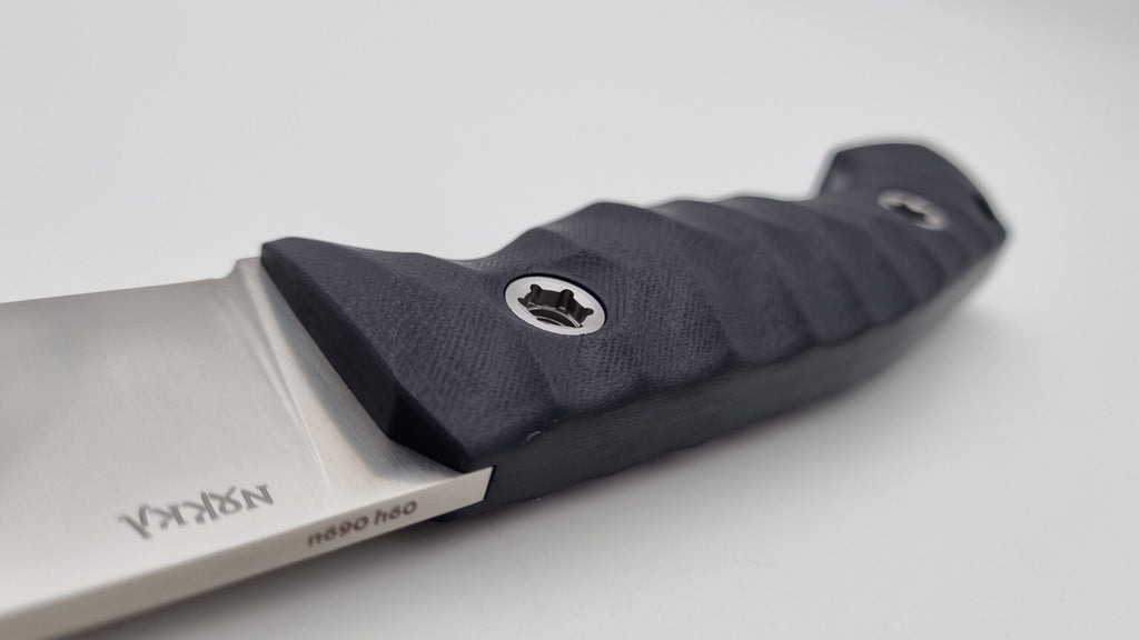 Norka JARS Jagd Outdoor Messer Black G10 Kydex
