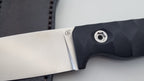 Norka JARS Jagd Outdoor Messer Black G10 Leder