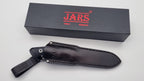 Norka JARS Jagd Outdoor Messer Black G10 Leder