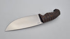 Norka JARS Jagd Outdoor Messer Orange/Black Micarta Kydex