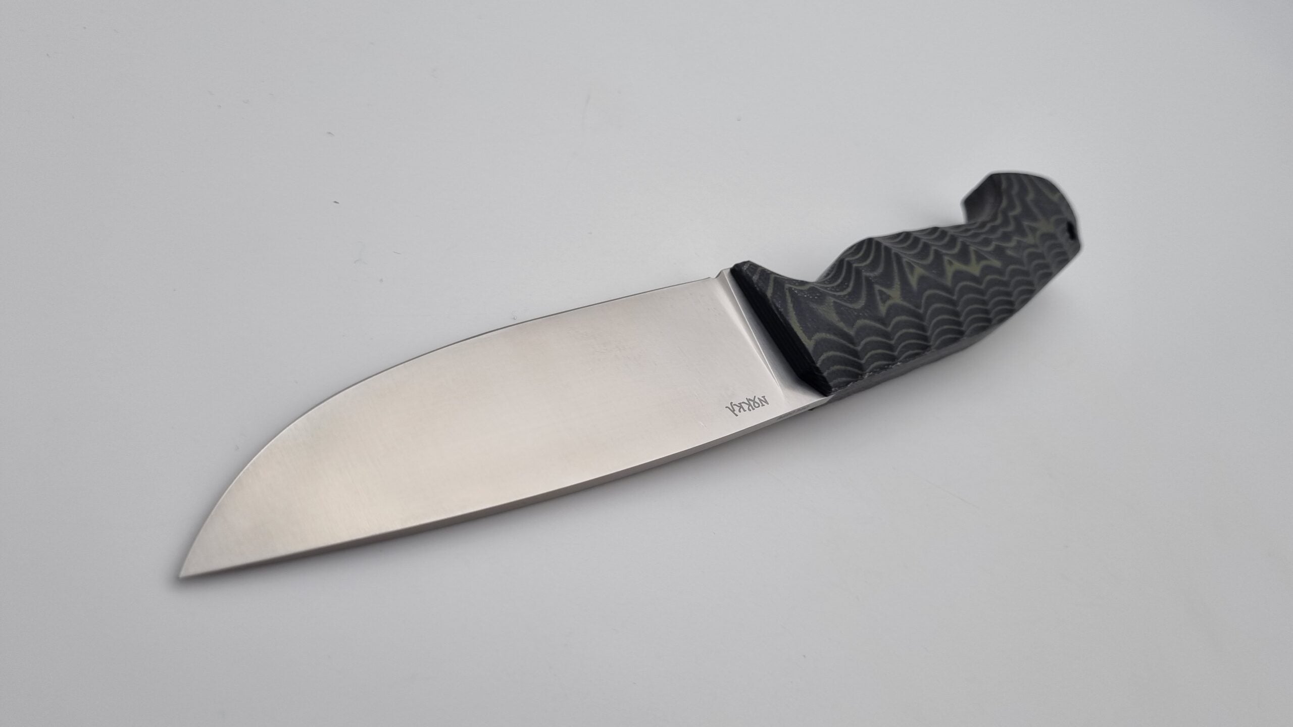 Norka JARS Jagd Outdoor Messer Green/Black Micarta Kydex