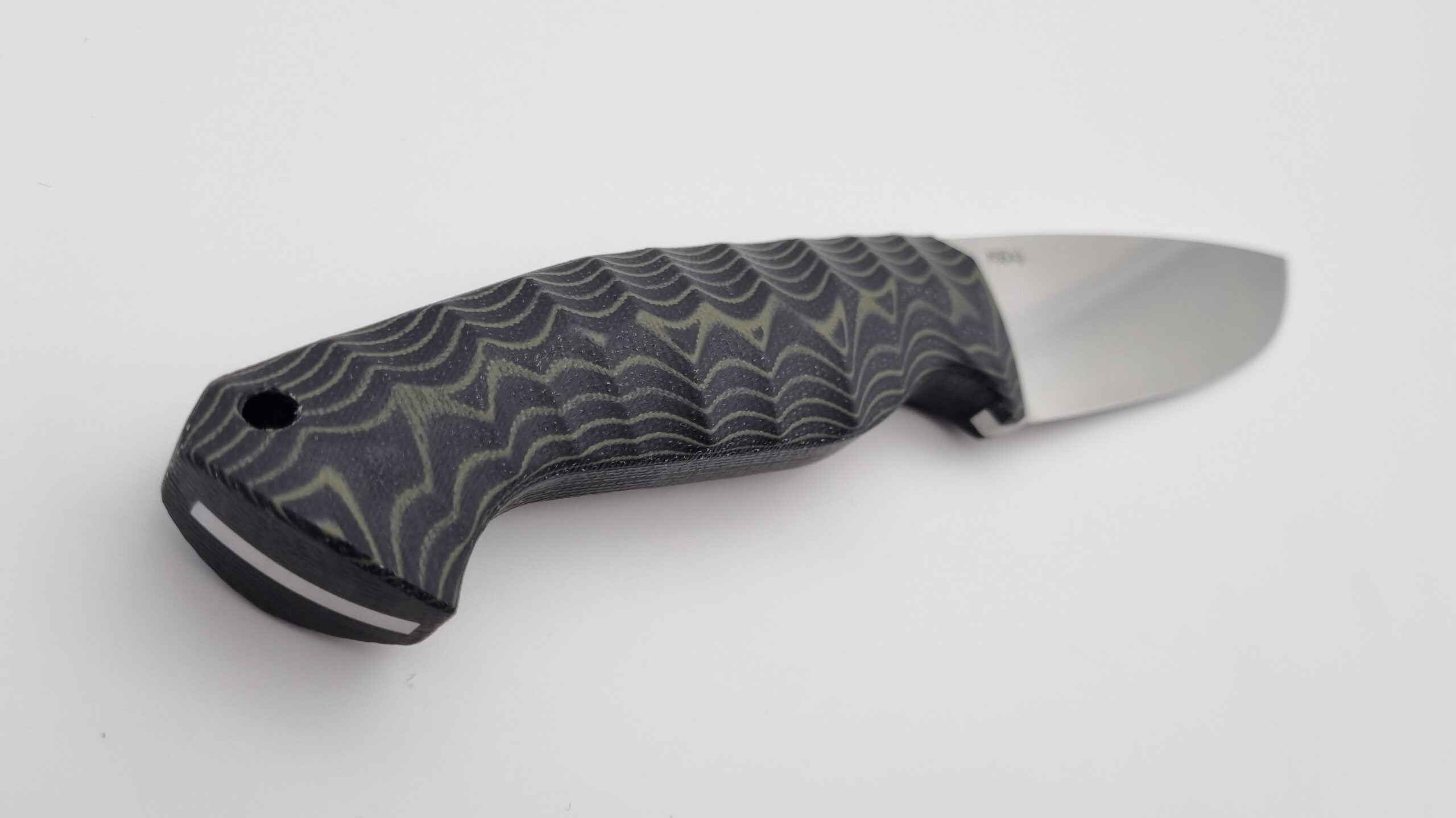 Norka JARS Jagd Outdoor Messer Green/Black Micarta Kydex