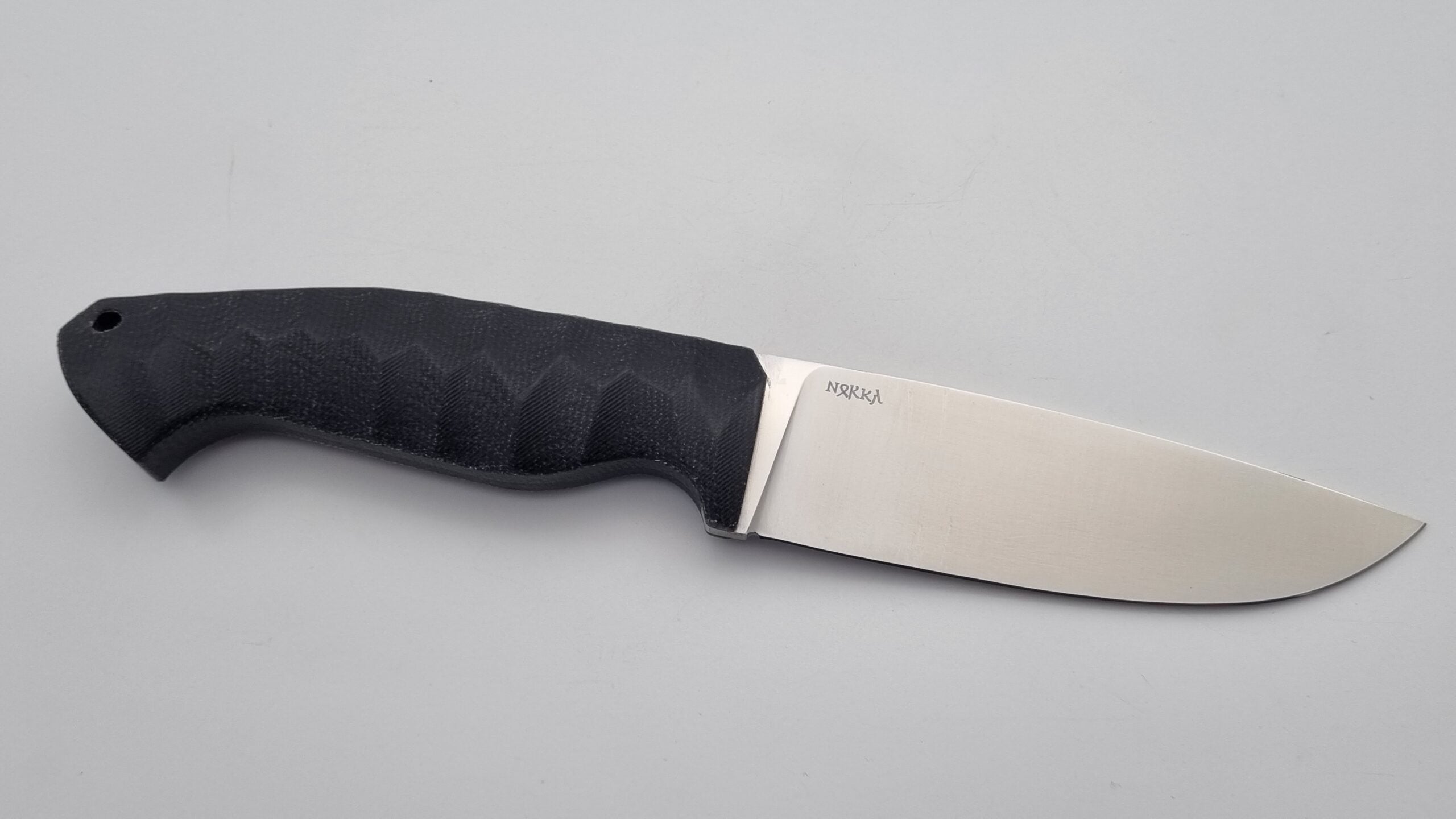 Norka JARS Jagd Outdoor Messer  Black Micarta Kydex