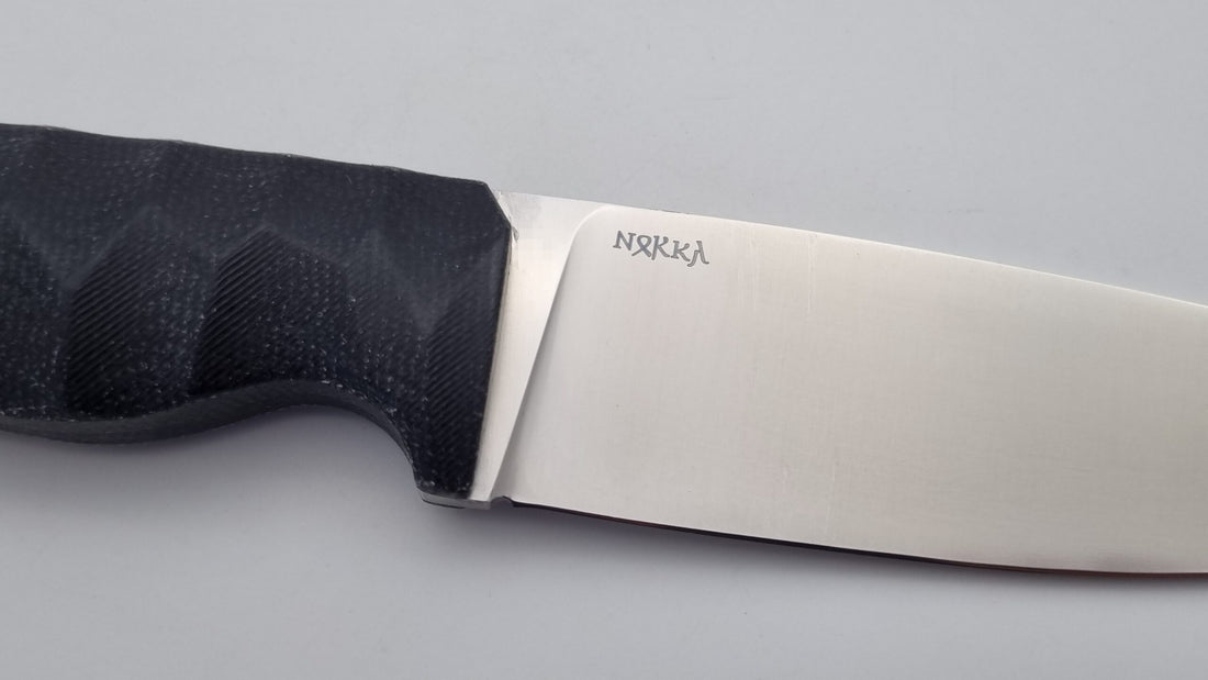 Norka JARS Jagd Outdoor Messer N690 60HRC    Black Micarta Kydex