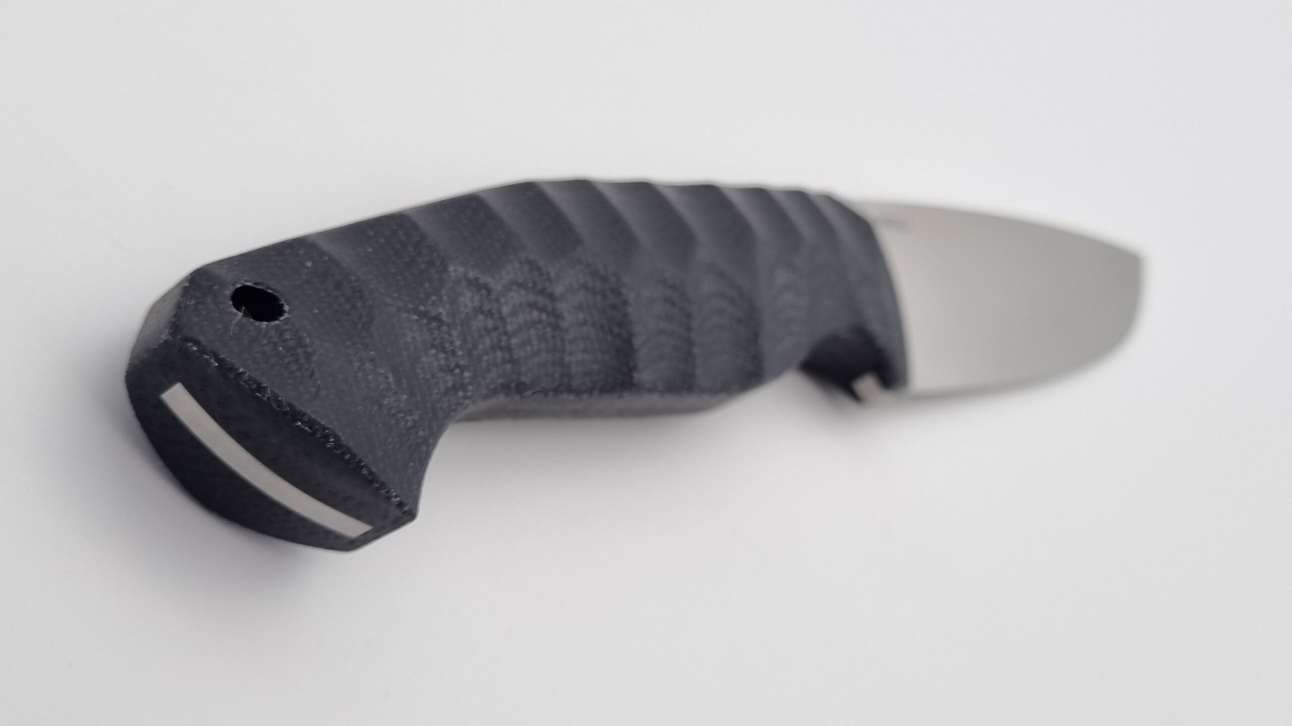 Norka JARS Jagd Outdoor Messer Black Micarta Leder
