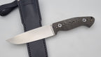 Berserker JARS Jagd Outdoor Messer Beige G10 Leder