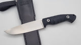 Berserker JARS Jagd Outdoor Messer Black G10 Leder