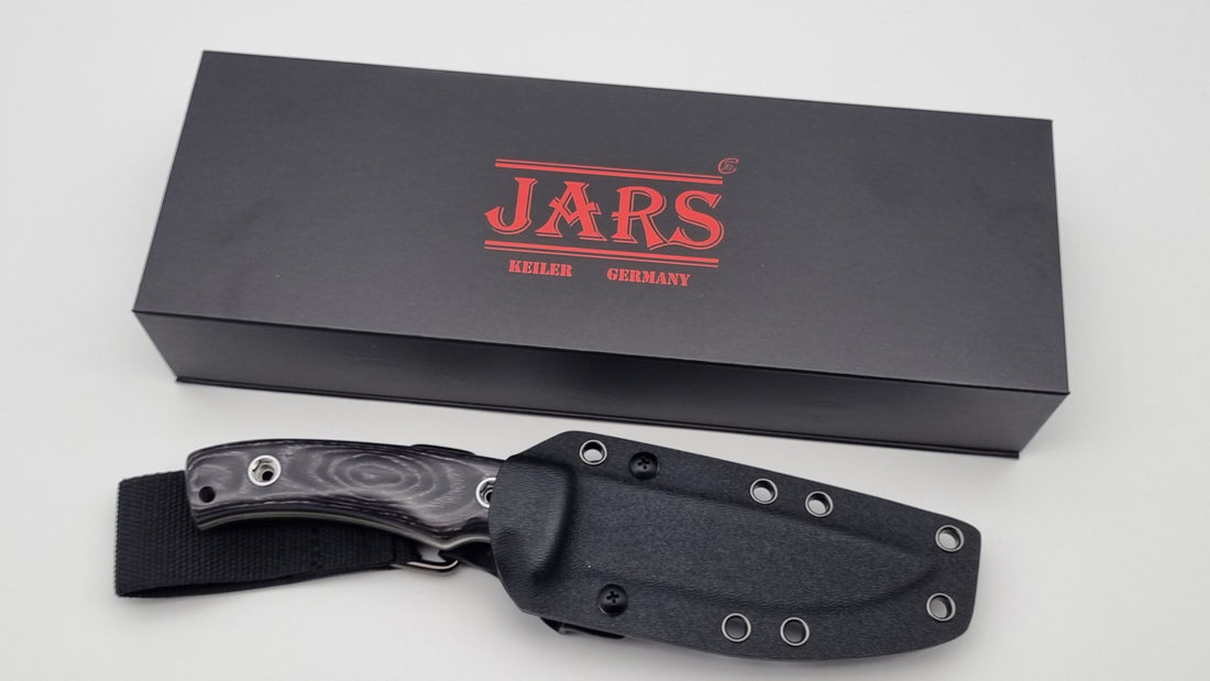 Keiler 2.0 JARS Jagd Outdoor Messer N690 60HRC Custom Micarta