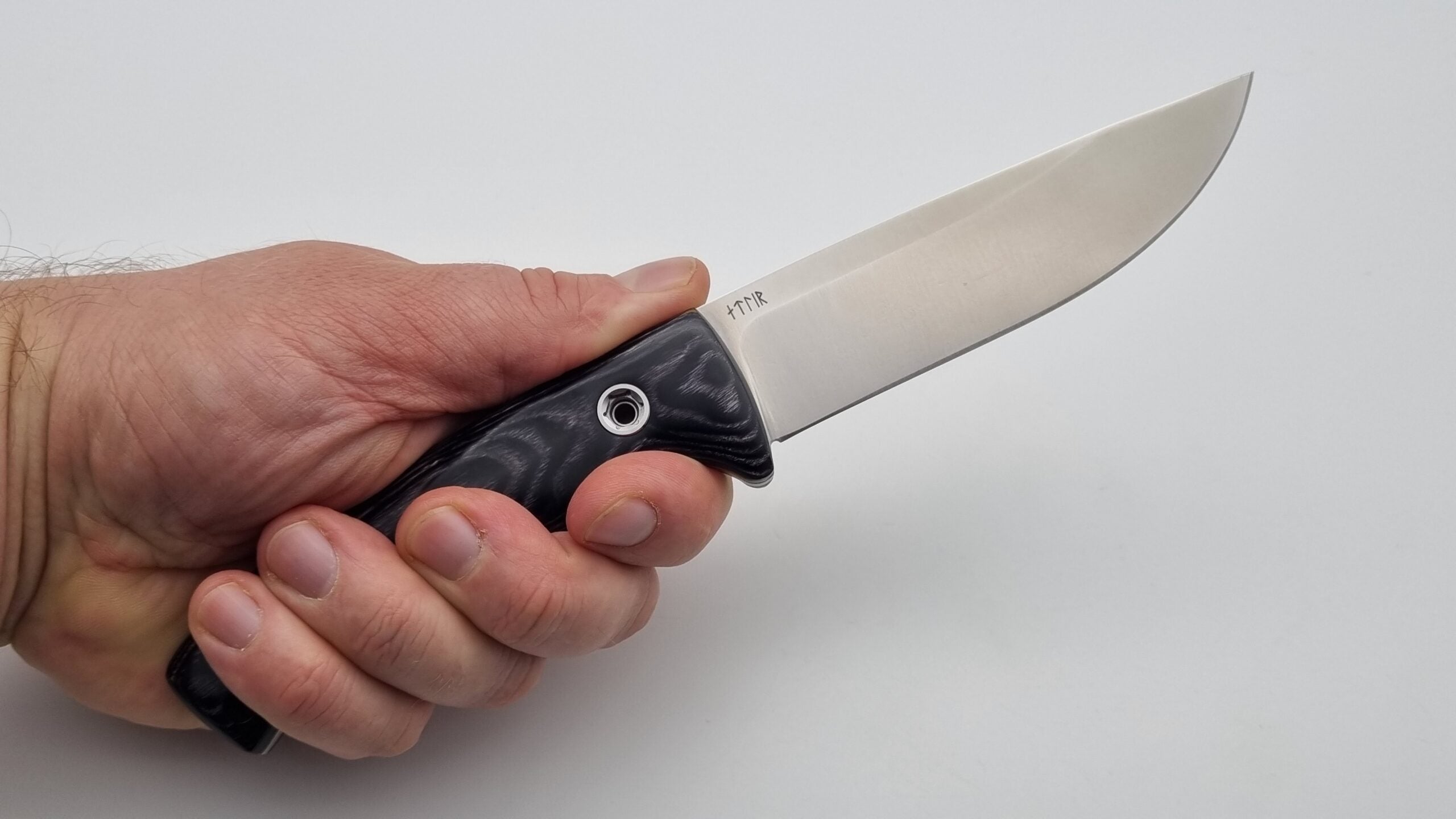 B-Ware Adler 2.0 JARS Jagd Outdoor Messer N690 60HRC Custom Micarta