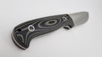 Bushcraft Beaver SE Reini Rossmann Micarta Outdoor Jagd Bushcraft Messer Green/Black  Leather