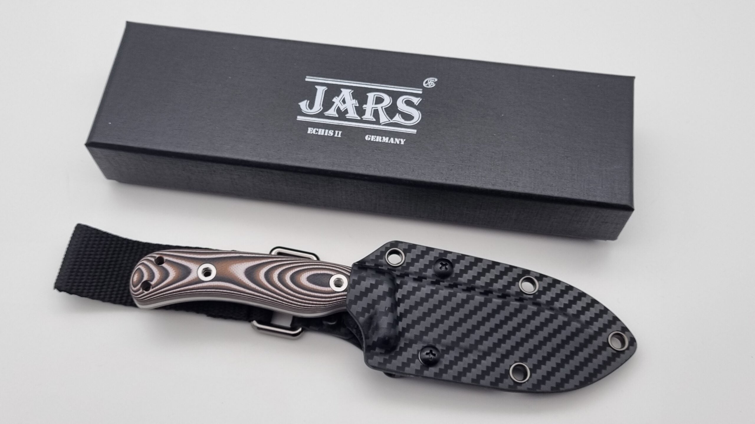 Echis 2.0  JARS Messer von Jackknife Outdoor Jagd Messer G10 Natural
