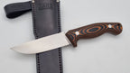 Wolf JARS Messer Outdoor Jagd Messer Orange/Black Micarta