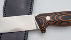 Wolf JARS Messer Outdoor Jagd Messer Orange/Black Micarta