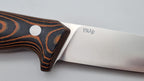 Wolf JARS Messer Outdoor Jagd Messer Orange/Black Micarta