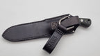 Wolf JARS Messer Outdoor Jagd Messer Orange/Black Micarta