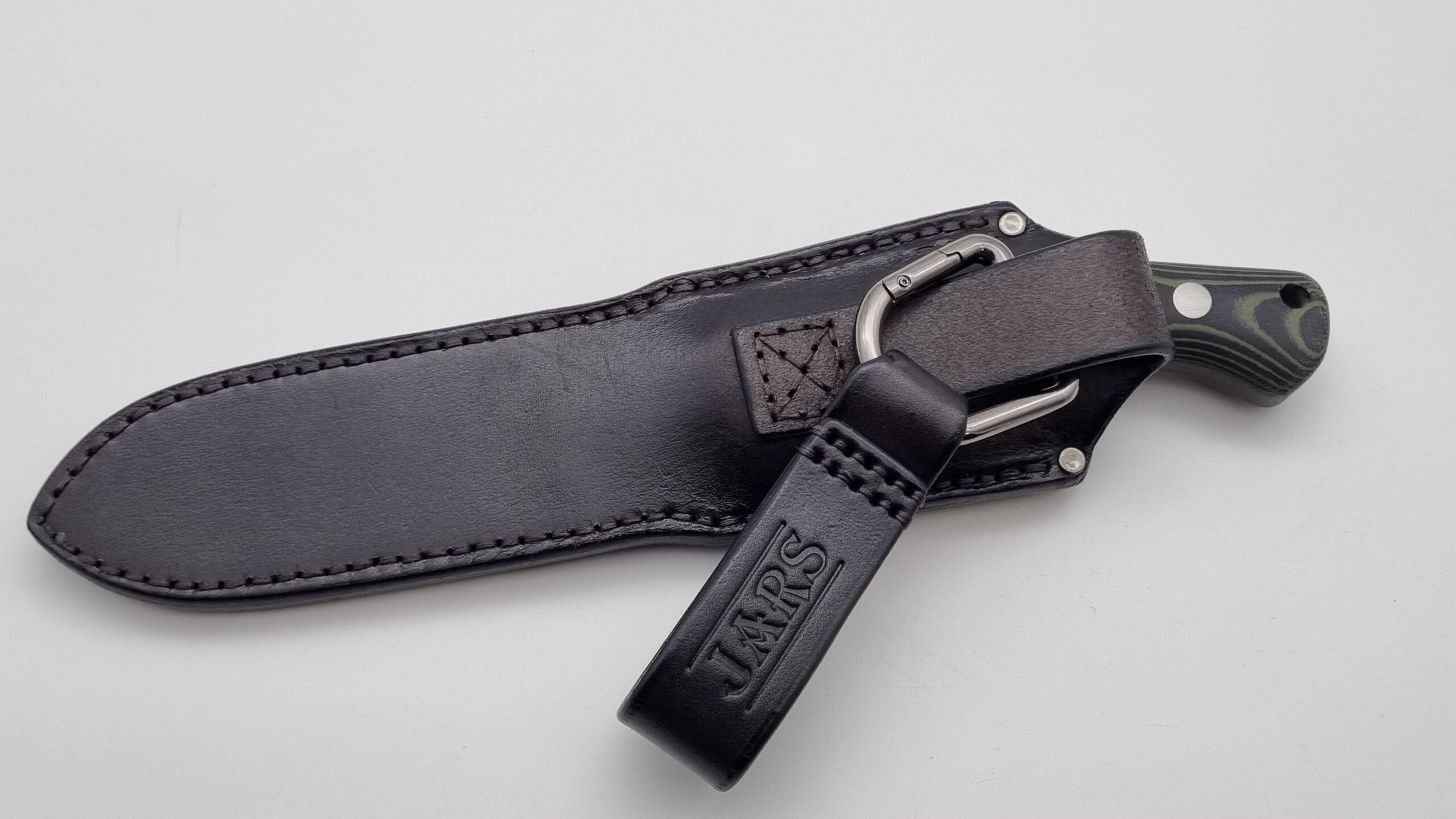 Wolf JARS Messer Outdoor Jagd Messer Green/Black Micarta