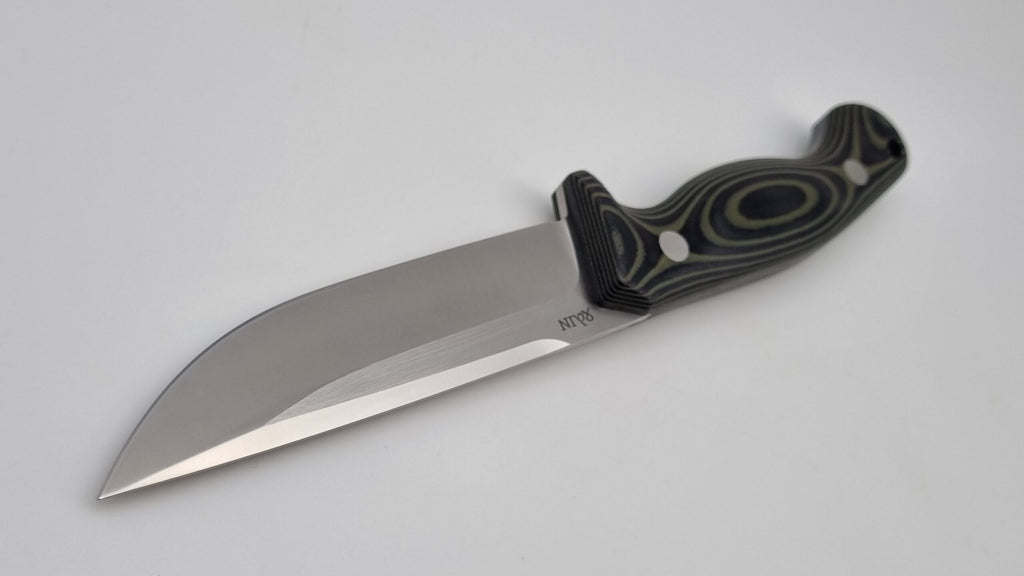 Odin M 2.0 JARS Messer Outdoor Jagd Messer Green/Black Micarta