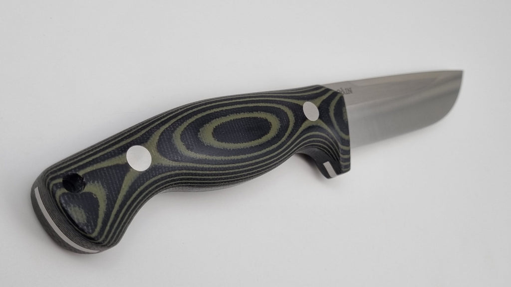 Odin M 2.0 JARS Messer Outdoor Jagd Messer Green/Black Micarta