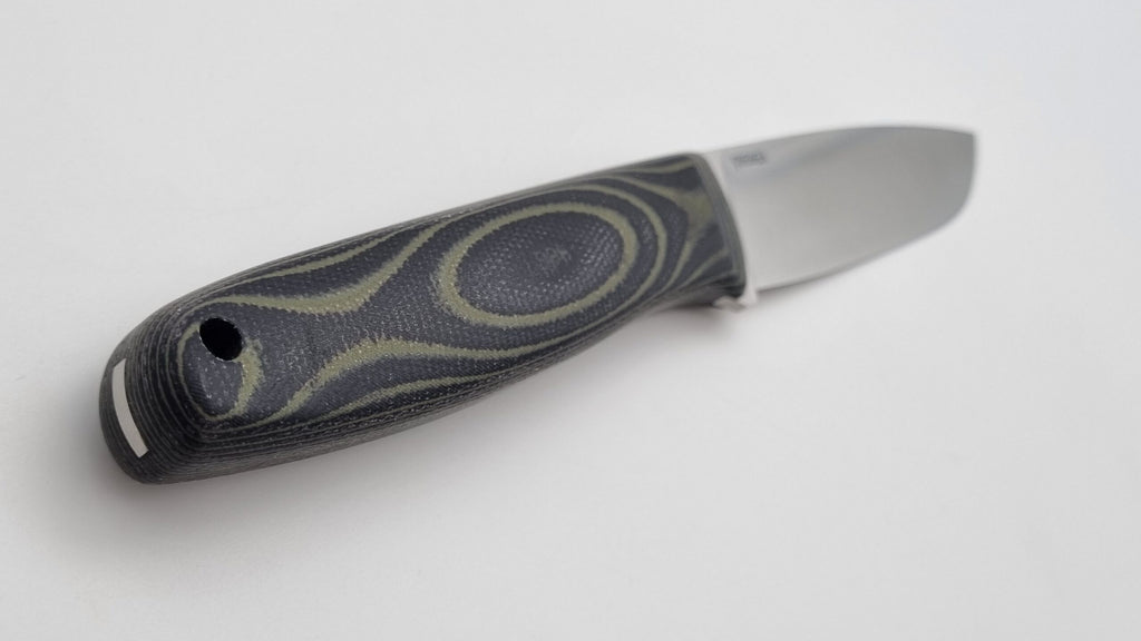 Wiesel 2.0 JARS Messer Outdoor Jagd Messer Micarta Green/Black