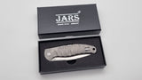 Sprinz "Spezial" JARS Klappmesser zwei Hand EDC PM204 Stahl 60 HRC Titan