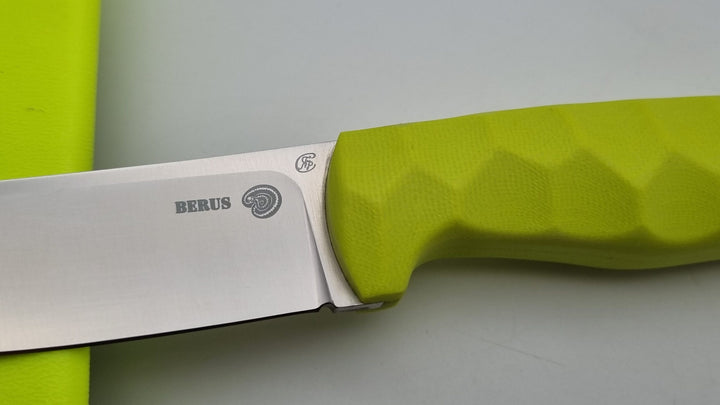 Berus JARS Messer von Jackknife N690 Stahl 60 HRC Brushed Outdoor Jagd Messer Green G10